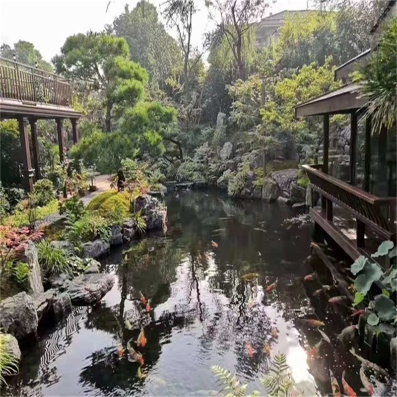 本溪庭院假山鱼池样式